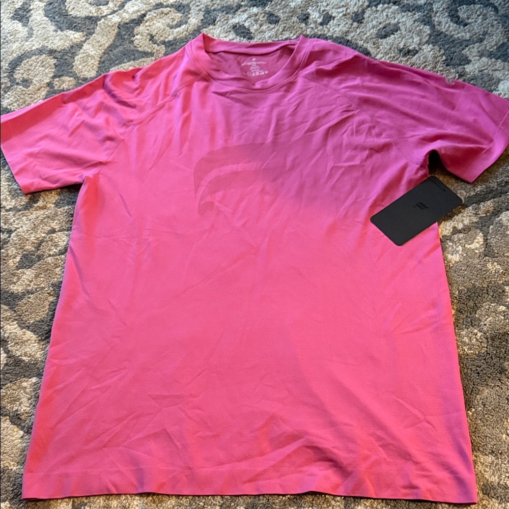 Fabletics Vibrant Pink Short Sleeve Tee
